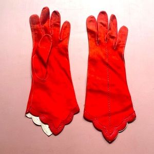 Vintage leather gloves